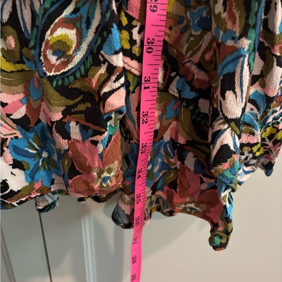 Anthropologie Multicolor V-Neck Dress - Picture 6 of 6